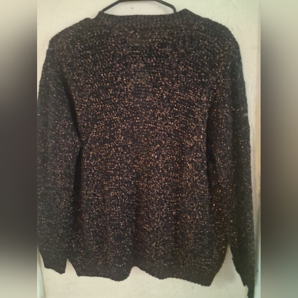 Raje Black and Tan Knit Cardigan - Picture 2 of 4